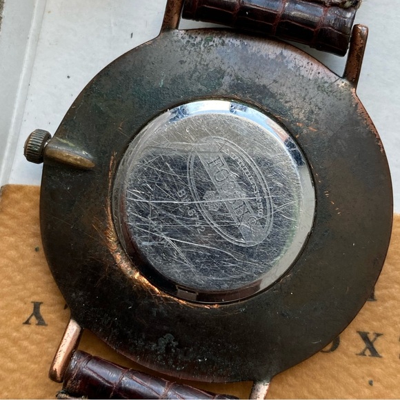 1995 FOSSIL EUROPEAN MAP STONE WATCH BW-6742 - Picture 7 of 7